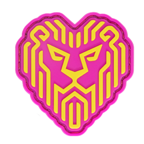 Jeremy Koling Lionheart Logo Velcro Patch – MVP Disc Golf Accessory