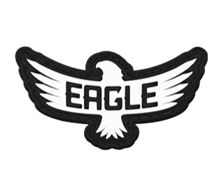 Eagle McMahon Eagle Icon Velcro Patch – MVP Disc Golf Accessory