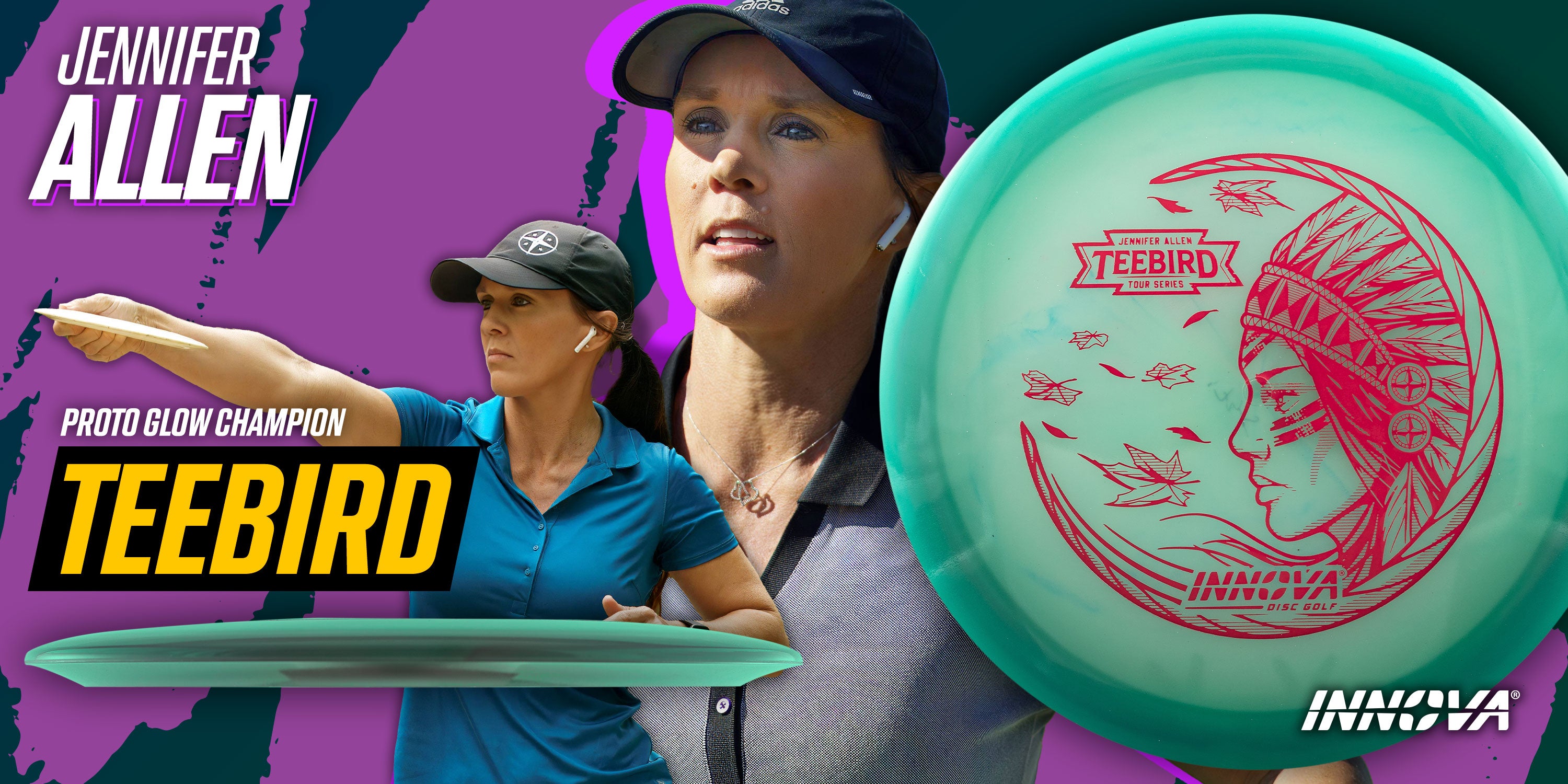 Innova Teebird – Jen Allen Tour Series Champion Proto Glow