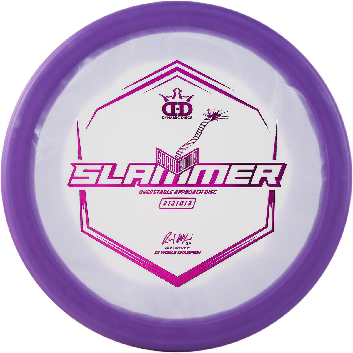 Dynamic Discs Sockibomb Slammer – Overstable Approach Disc