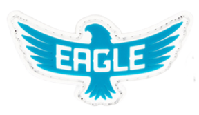 Eagle McMahon Eagle Icon Velcro Patch – MVP Disc Golf Accessory