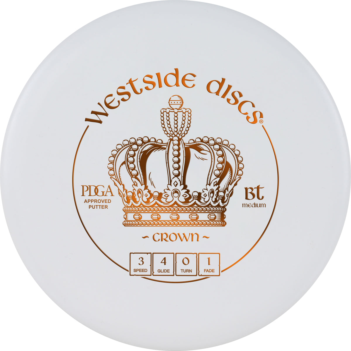 Westside Discs Crown - Putt & Approach Disc