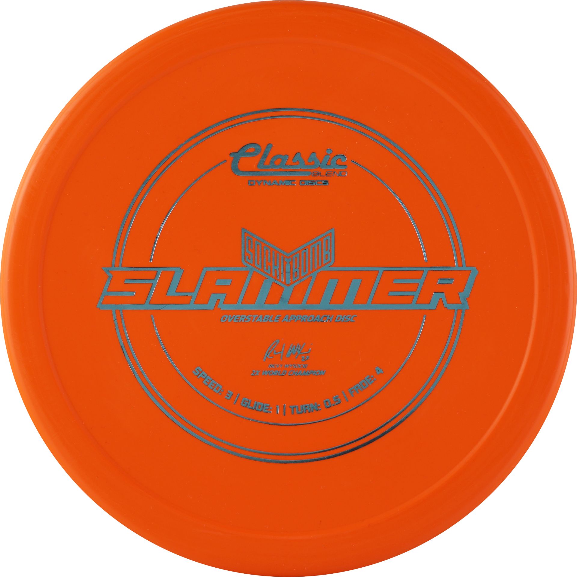 Dynamic Discs Sockibomb Slammer – Overstable Approach Disc