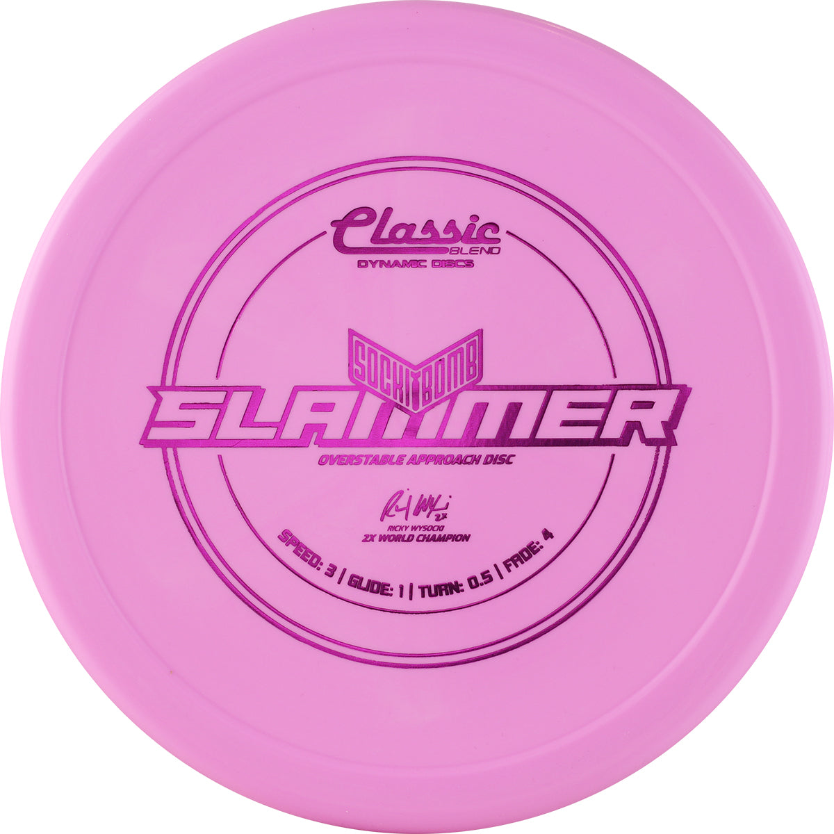 Dynamic Discs Sockibomb Slammer – Overstable Approach Disc