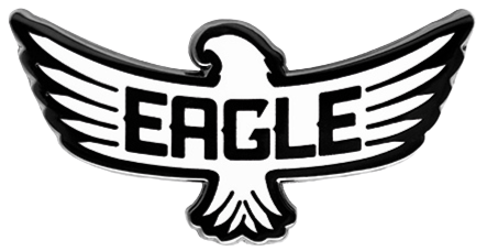 Eagle McMahon Icon Lapel Pin – MVP Enamel Disc Golf Accessory