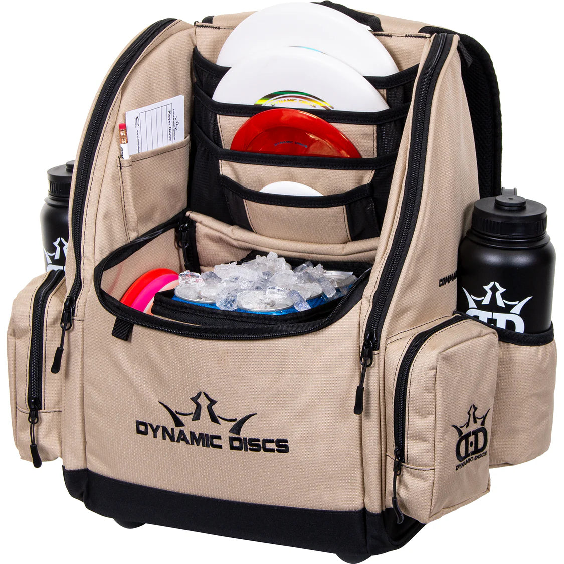 Dynamic Discs Commander Cooler Backpack – Disc Golf Bag with Cooler