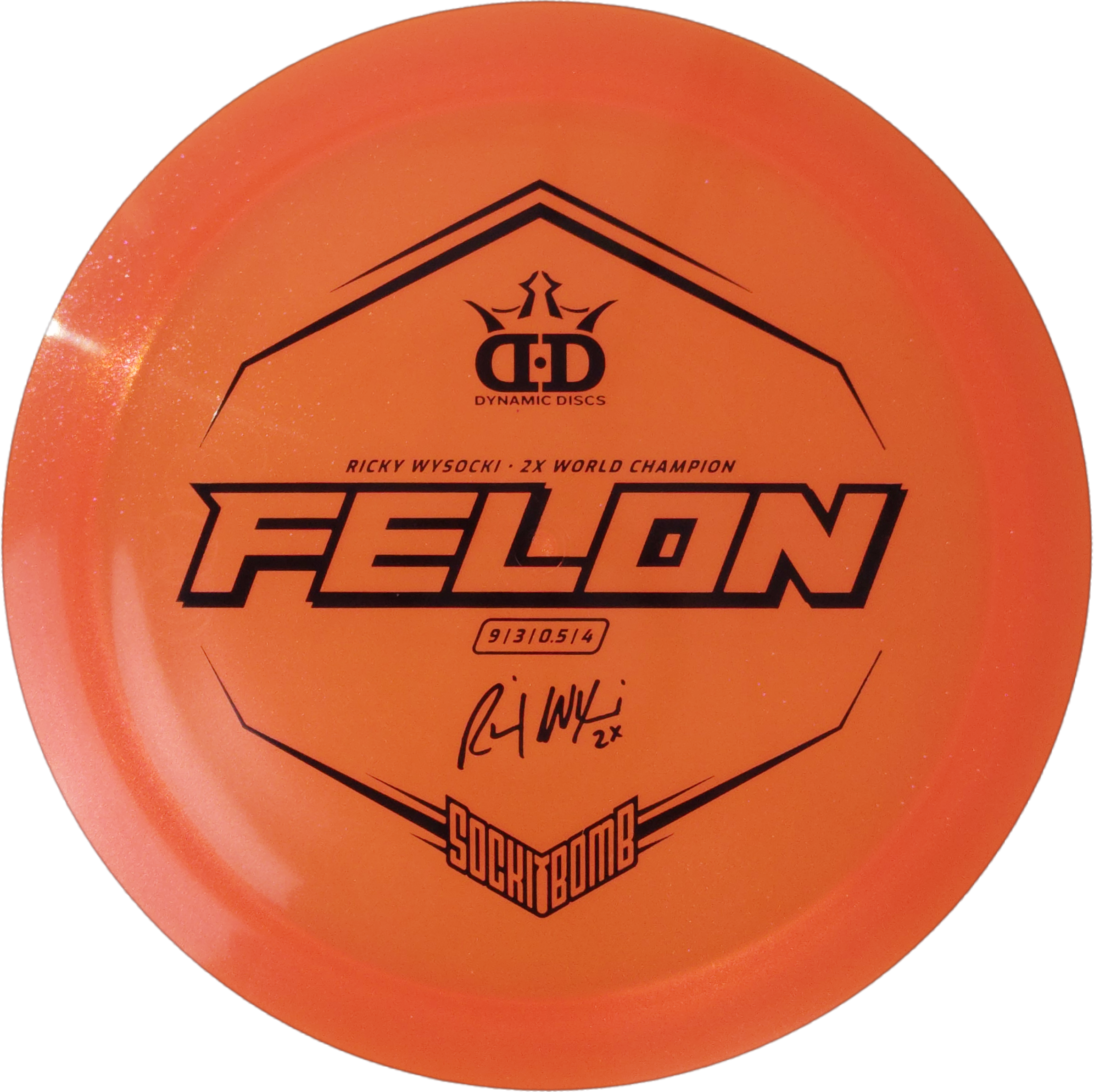 Dynamic Discs Felon - Ricky Wysocki Lucid-Ice Glimmer