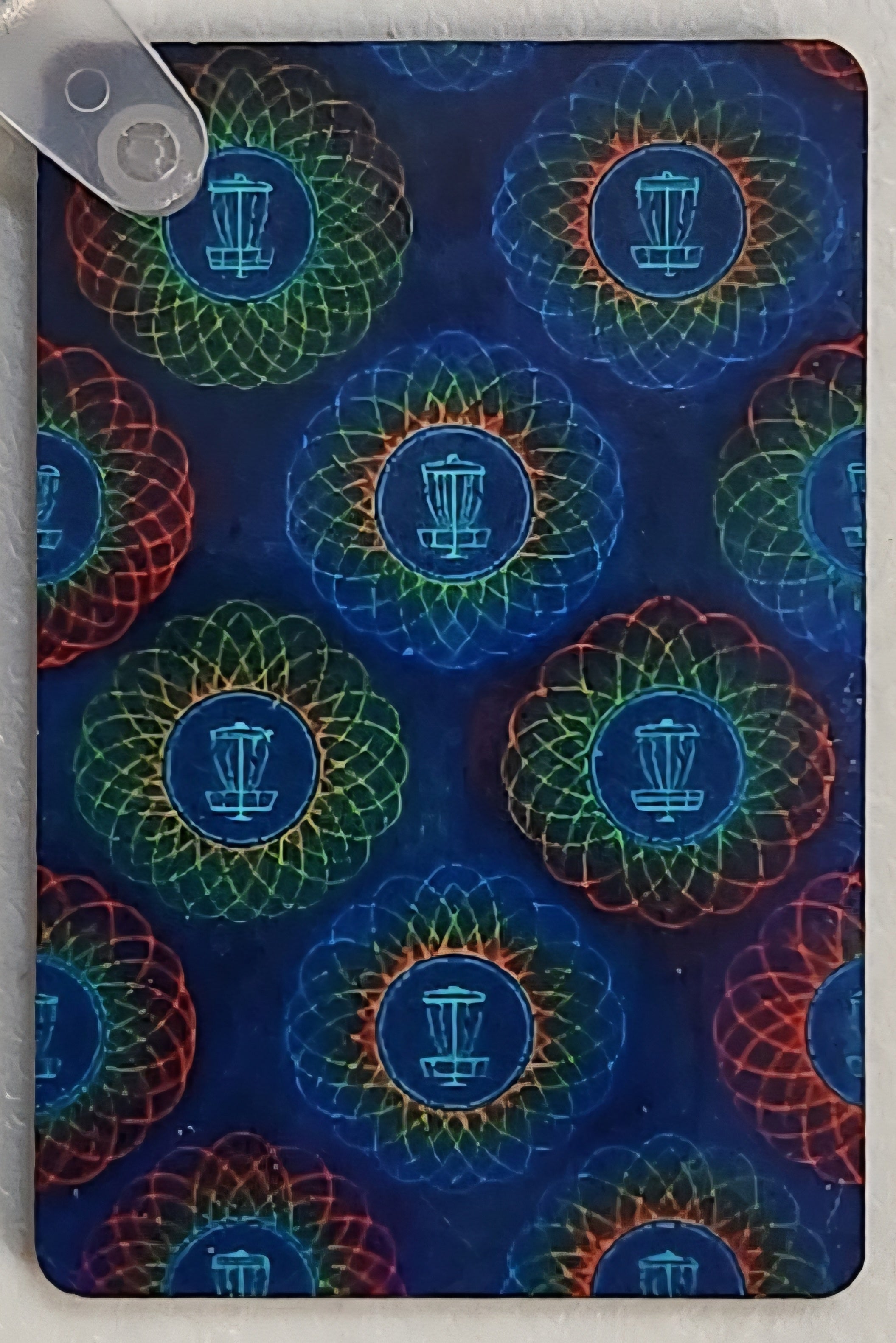 Chain Resonance Disc Golf Keychain – Full Color Double Sided