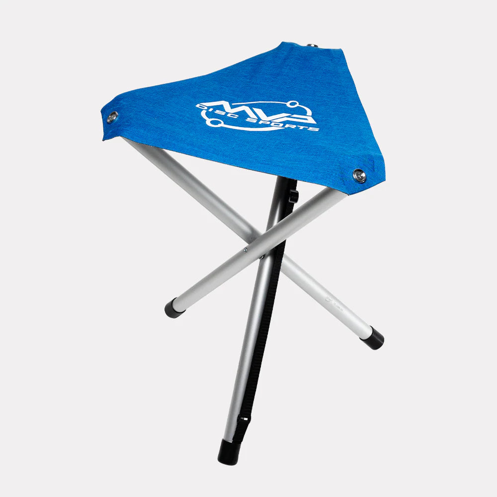 MVP Large Tripod Disc Golf Stool - Folding Disc Golf Seat