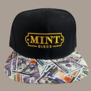 Mint Discs Money Hat – Gold Logo