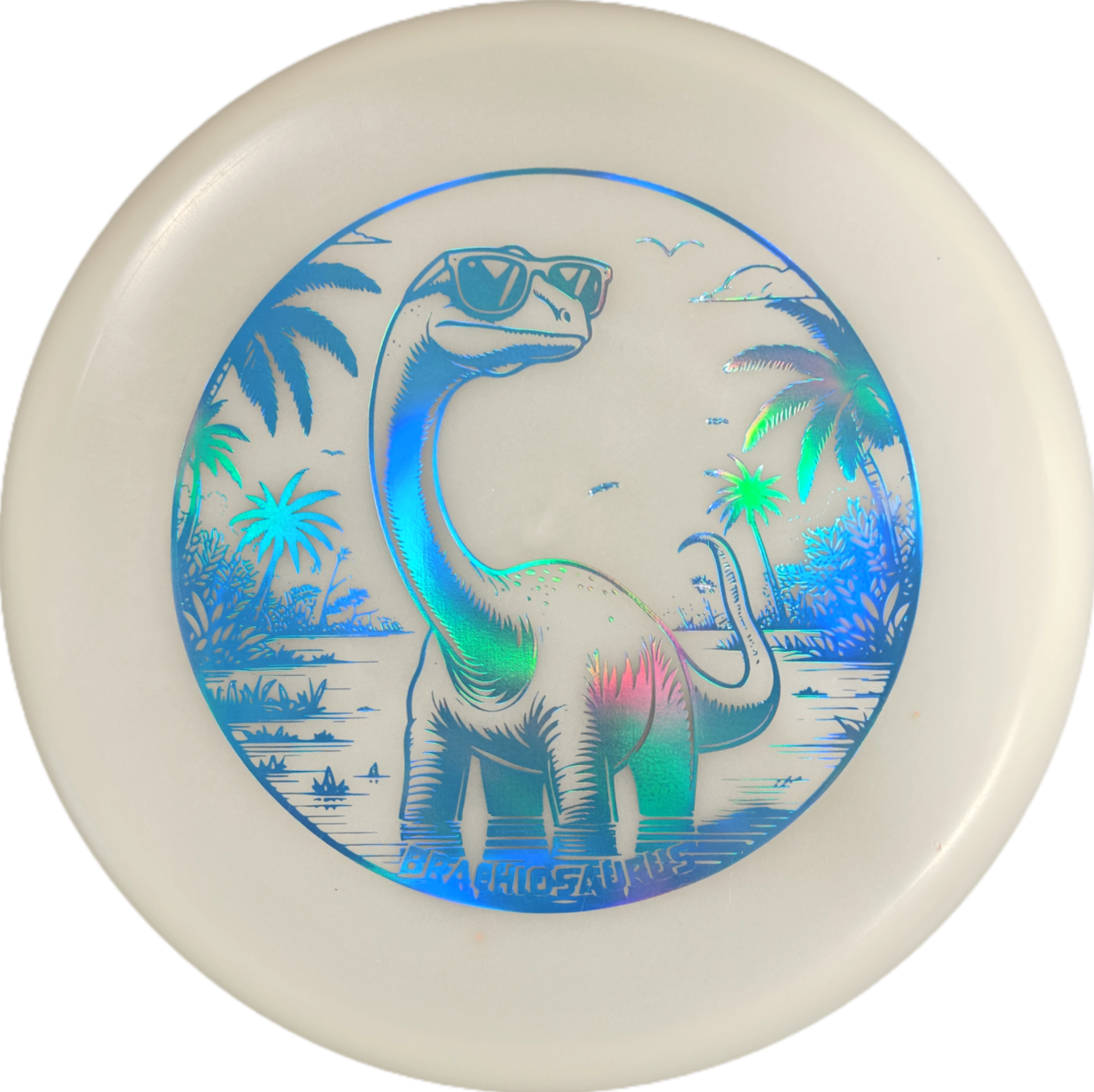 Dino Discs Brachiosaurus - Glow Lightweight Midrange Disc