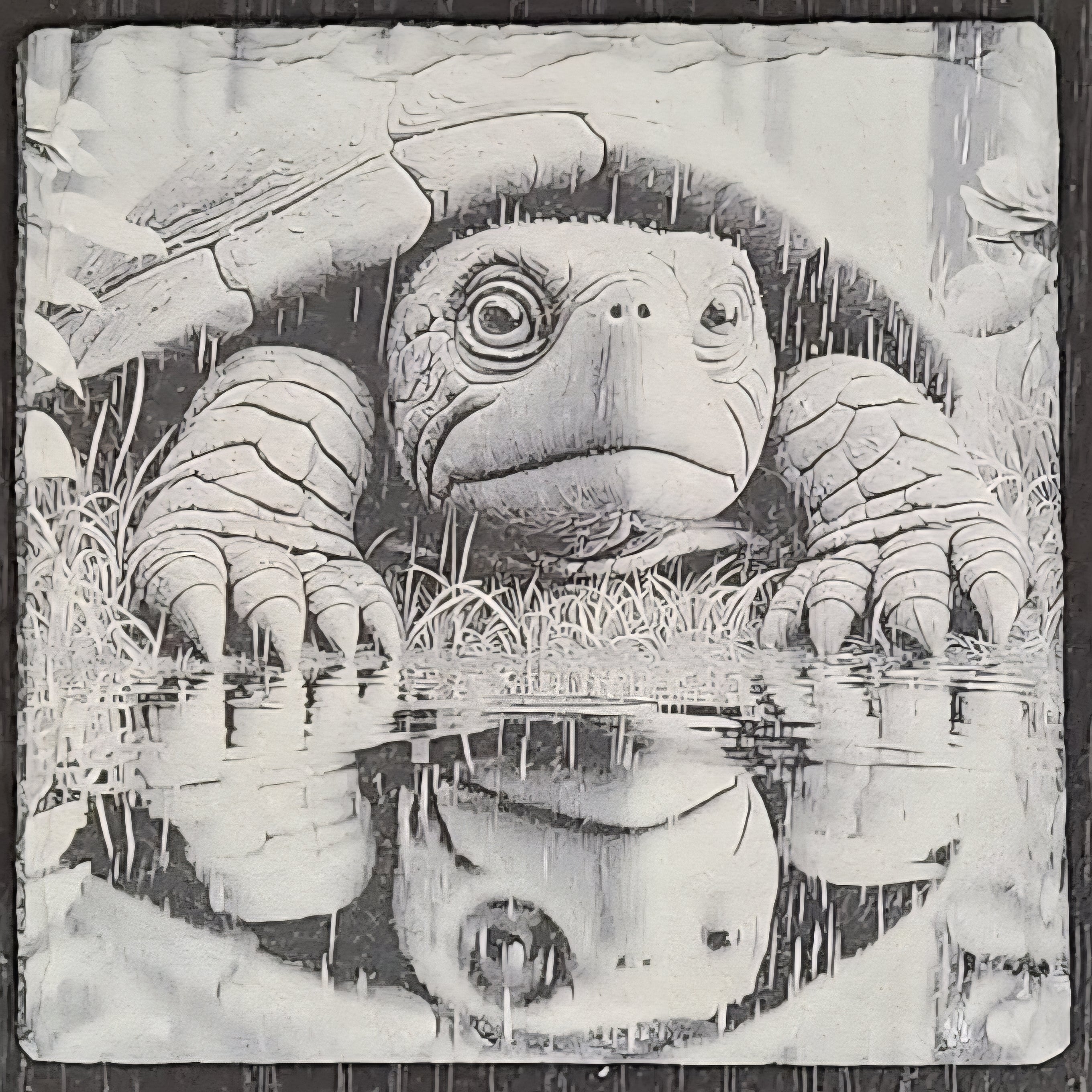 Tortoise Reflection – Wild Reflections Coaster