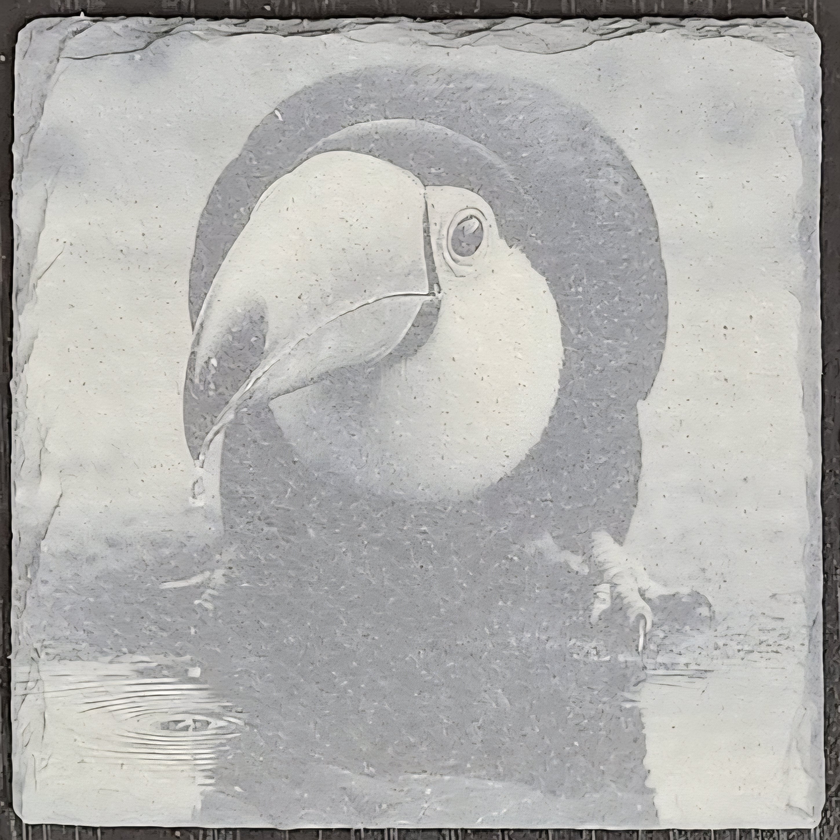 Toucan Reflection – Wild Reflections Coaster