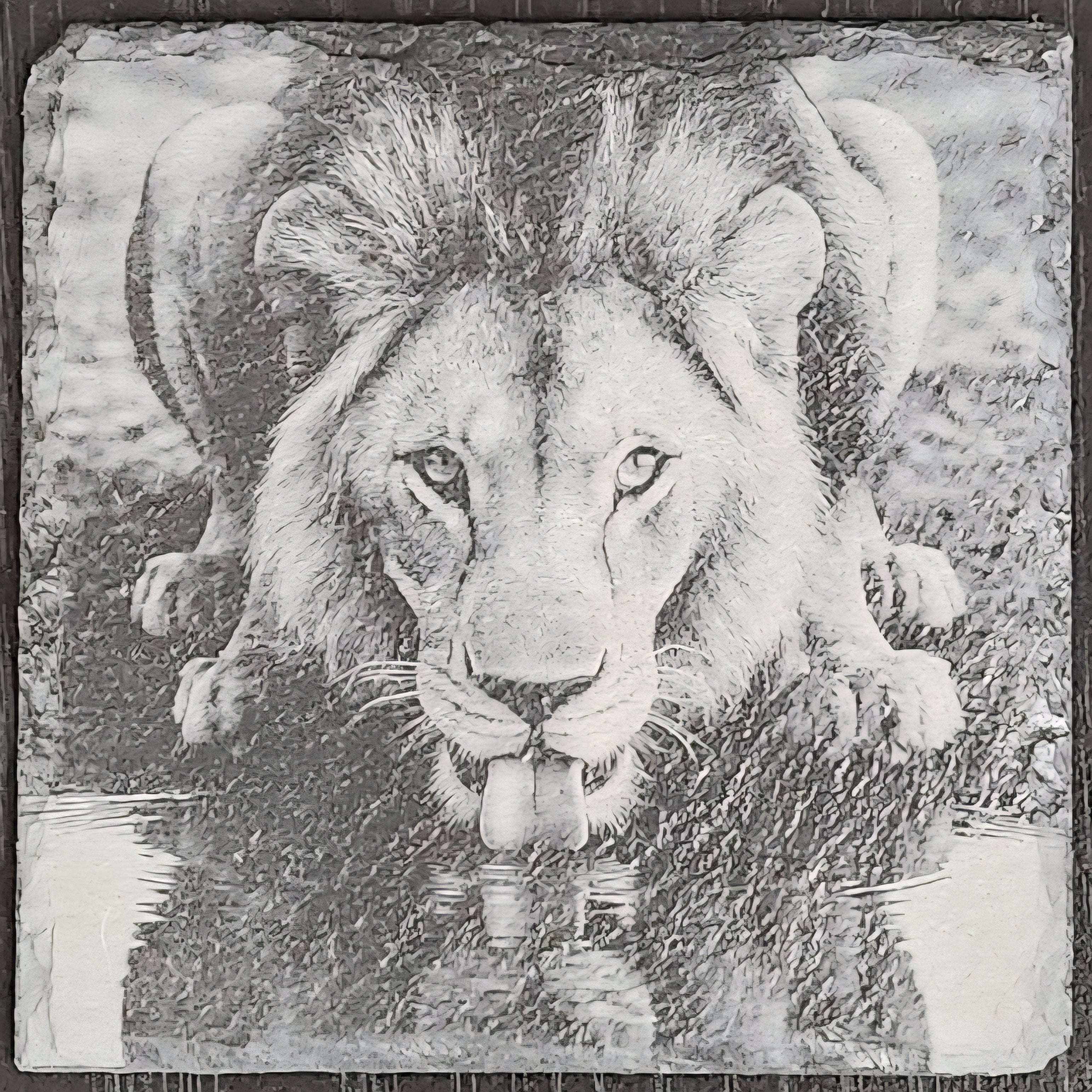 Lion Reflection – Wild Reflections Coaster