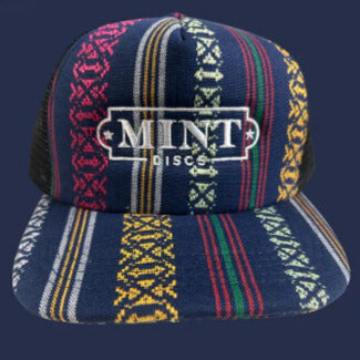 Mint Discs Foamy Aztec Trucker Hat – Purple