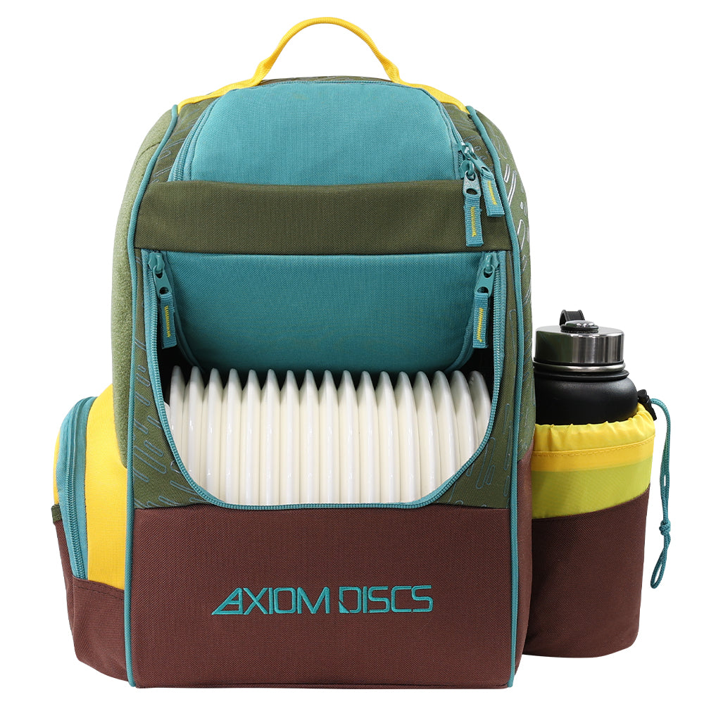 Axiom Shuttle Backpack – Compact Disc Golf Bag (Velcro Patch Panel)