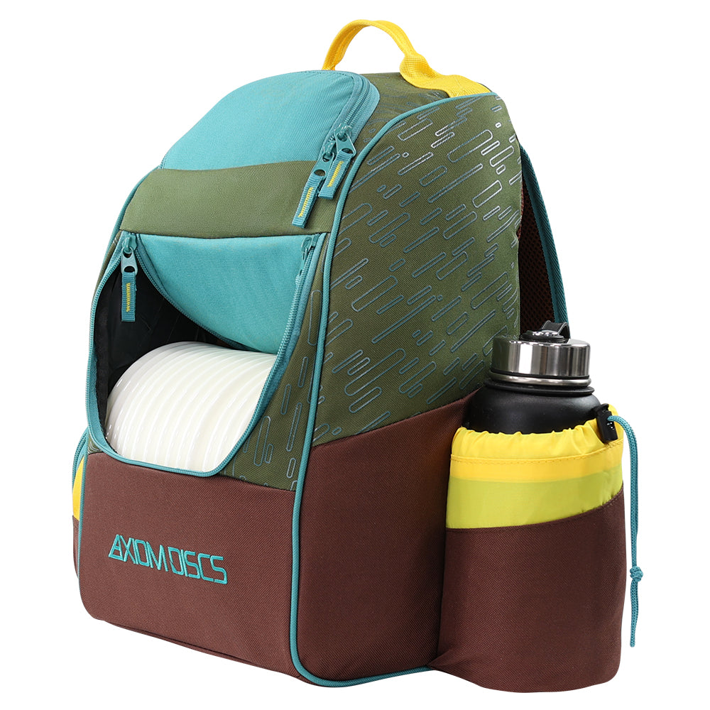 Axiom Shuttle Backpack – Compact Disc Golf Bag (Velcro Patch Panel)