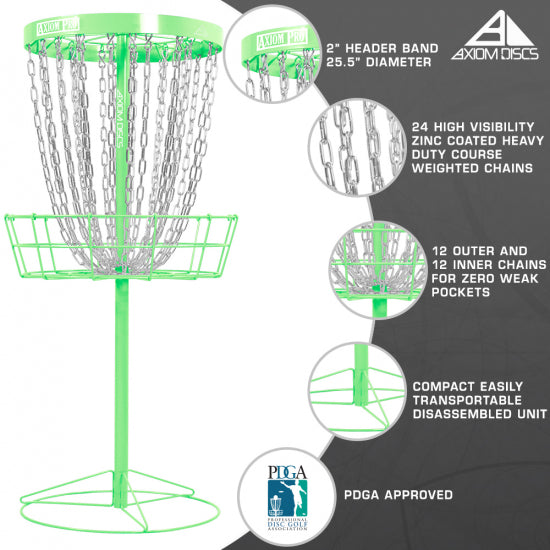 Axiom Pro Basket – Premium Portable Disc Golf Target