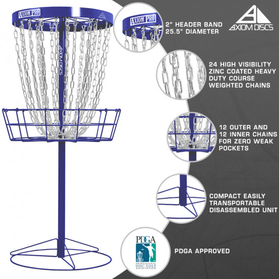 Axiom Pro Basket – Premium Portable Disc Golf Target