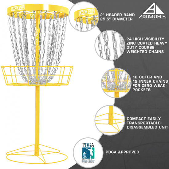 Axiom Pro Basket – Premium Portable Disc Golf Target