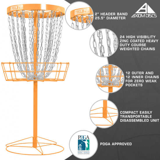 Axiom Pro Basket – Premium Portable Disc Golf Target