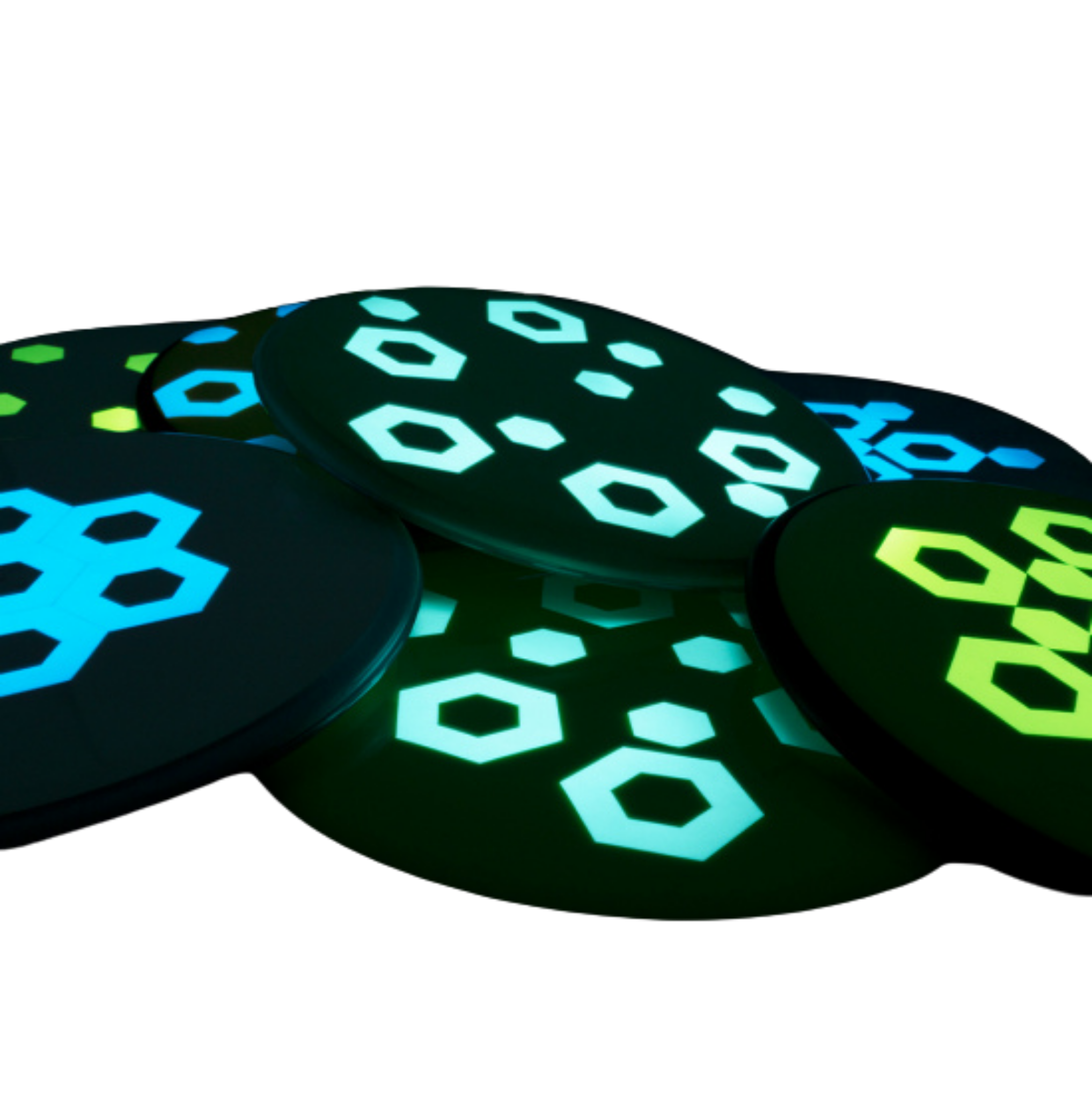 Hive Firefly Glow Vinyl – Reusable Glow Stickers for Night Disc Play