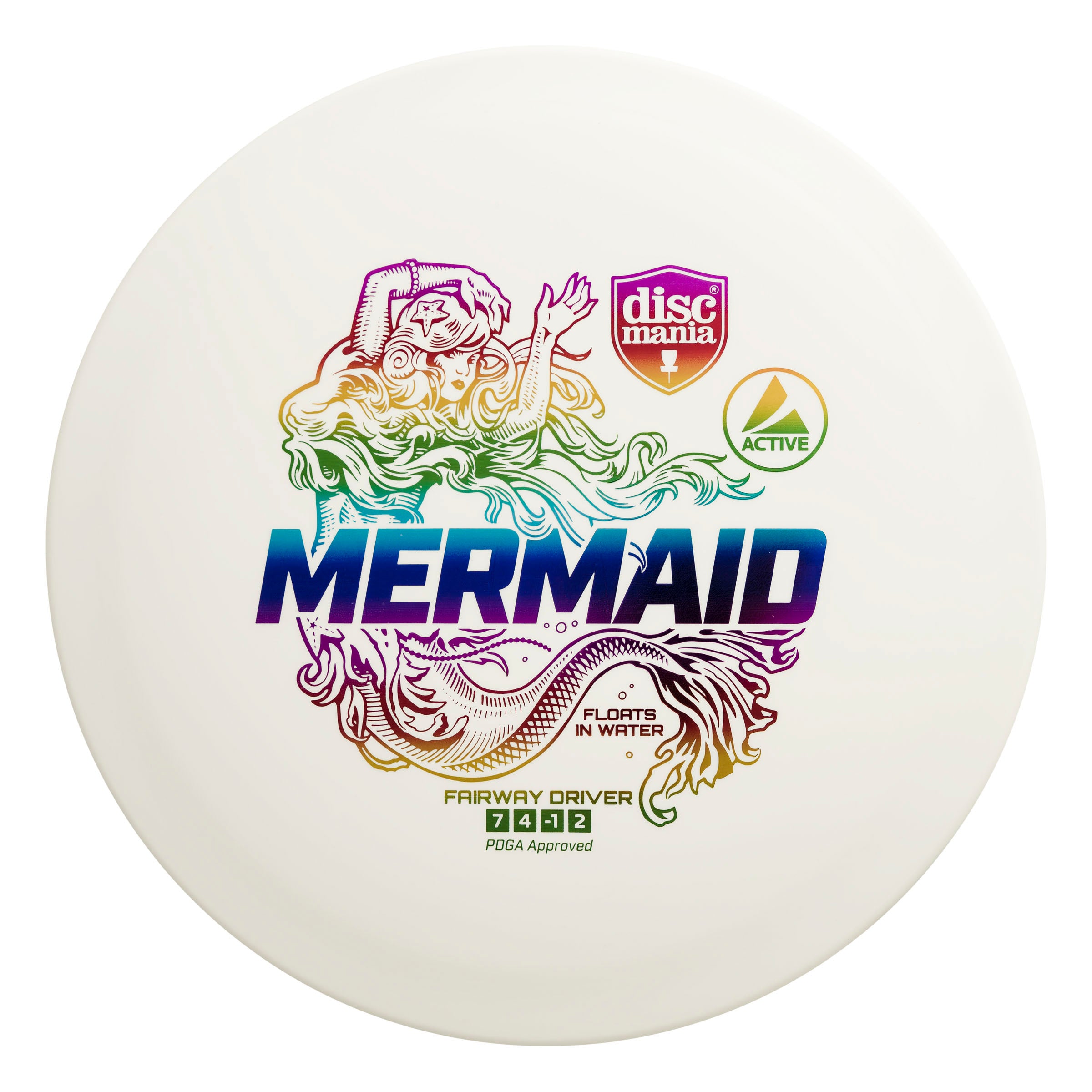Discmania Mermaid - Lightweight Floating Fairway Driver