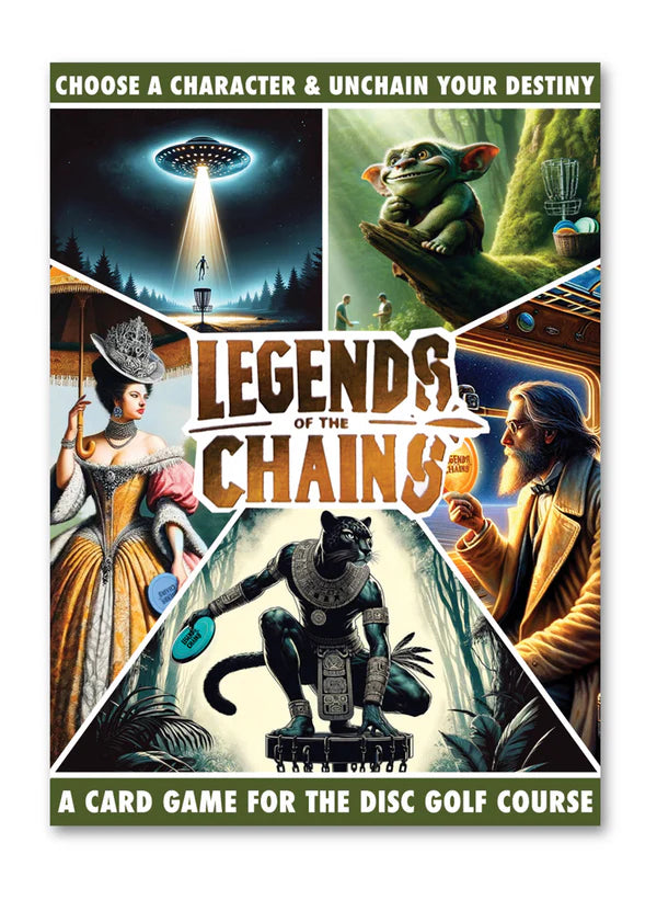 Legends of the Chains – On‑Course Disc Golf Card Game