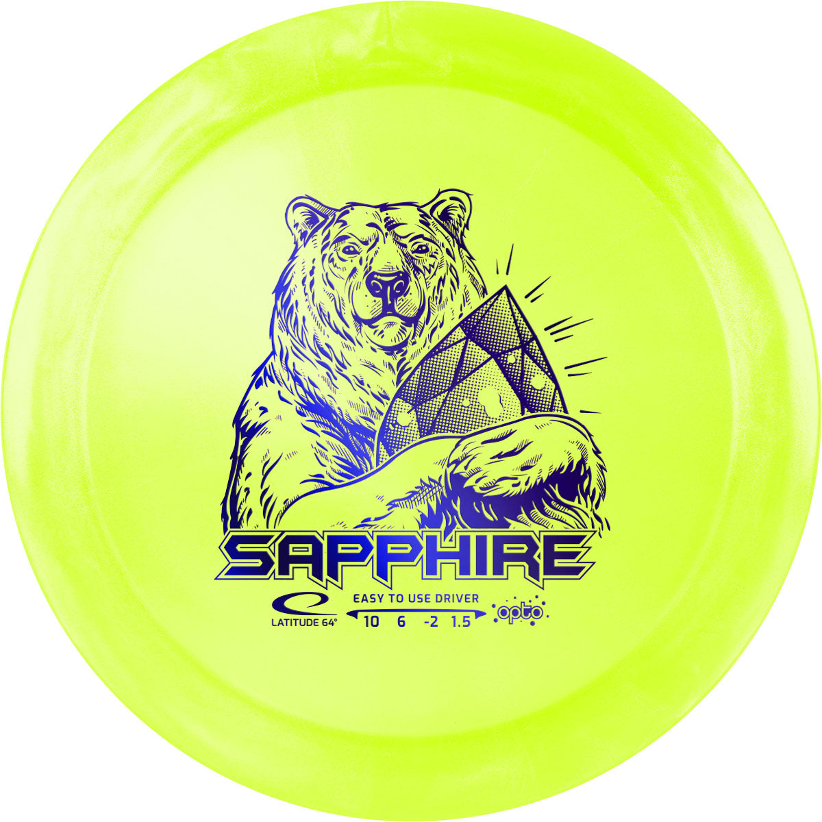 Latitude 64 Sapphire - Easy To Use Distance Driver