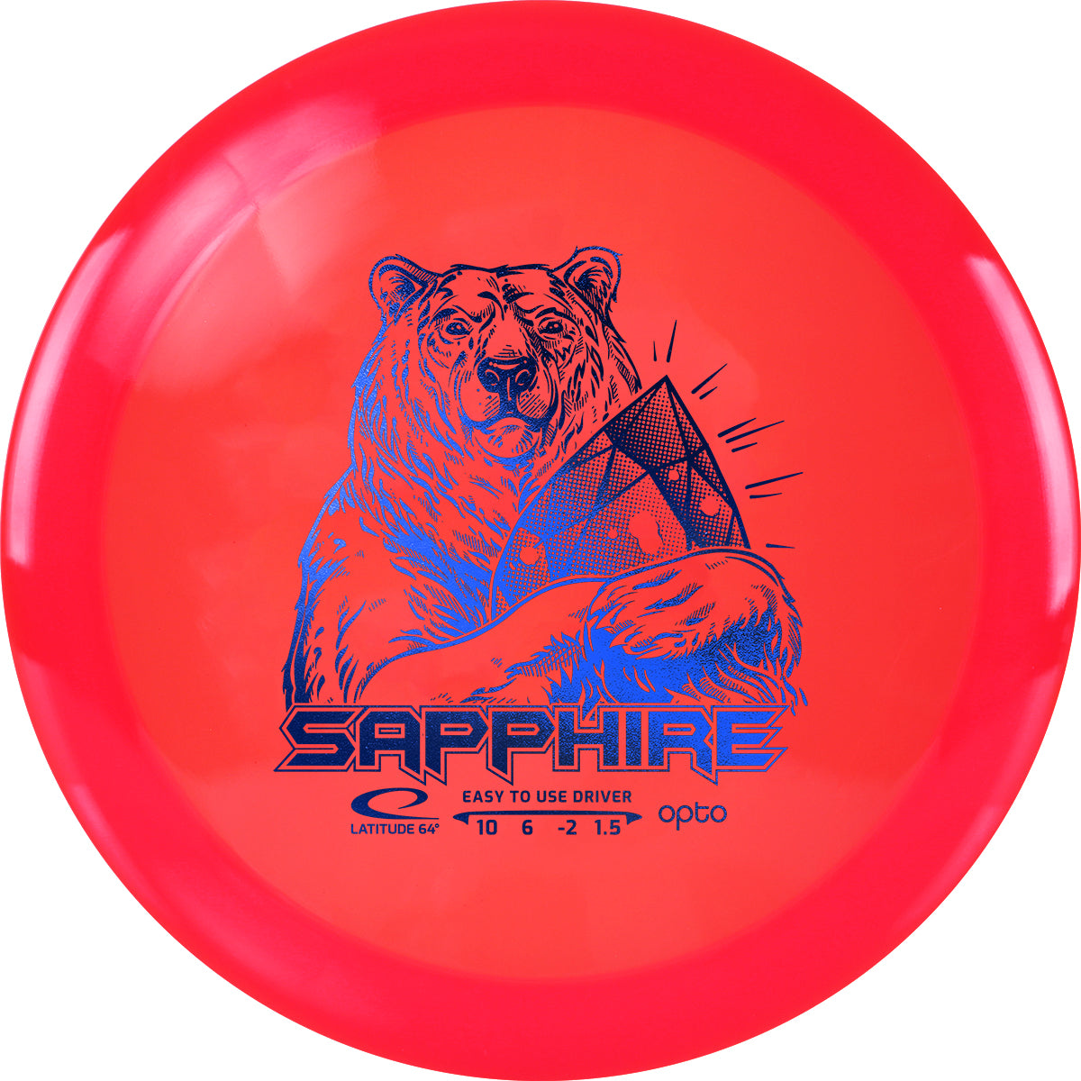 Latitude 64 Sapphire - Easy To Use Distance Driver