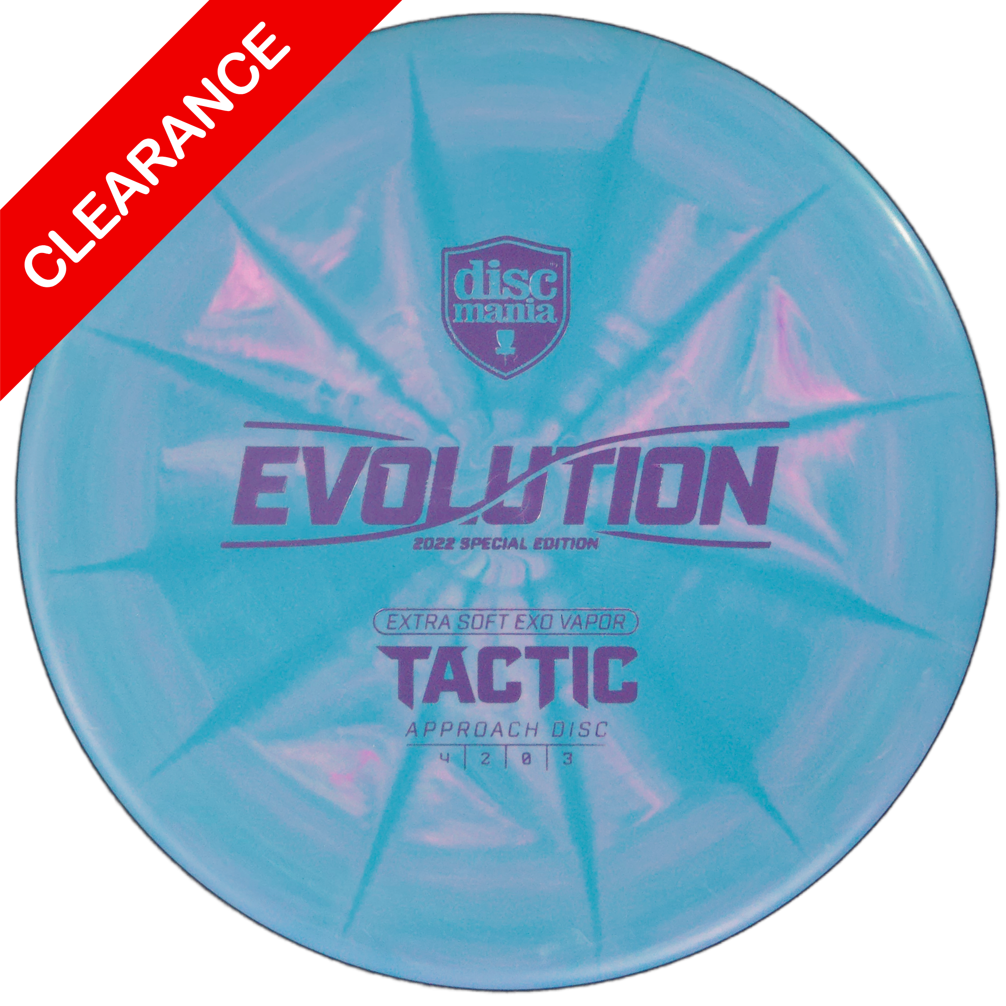 Discmania Tactic – Special Edition Extra Soft Exo Vapor