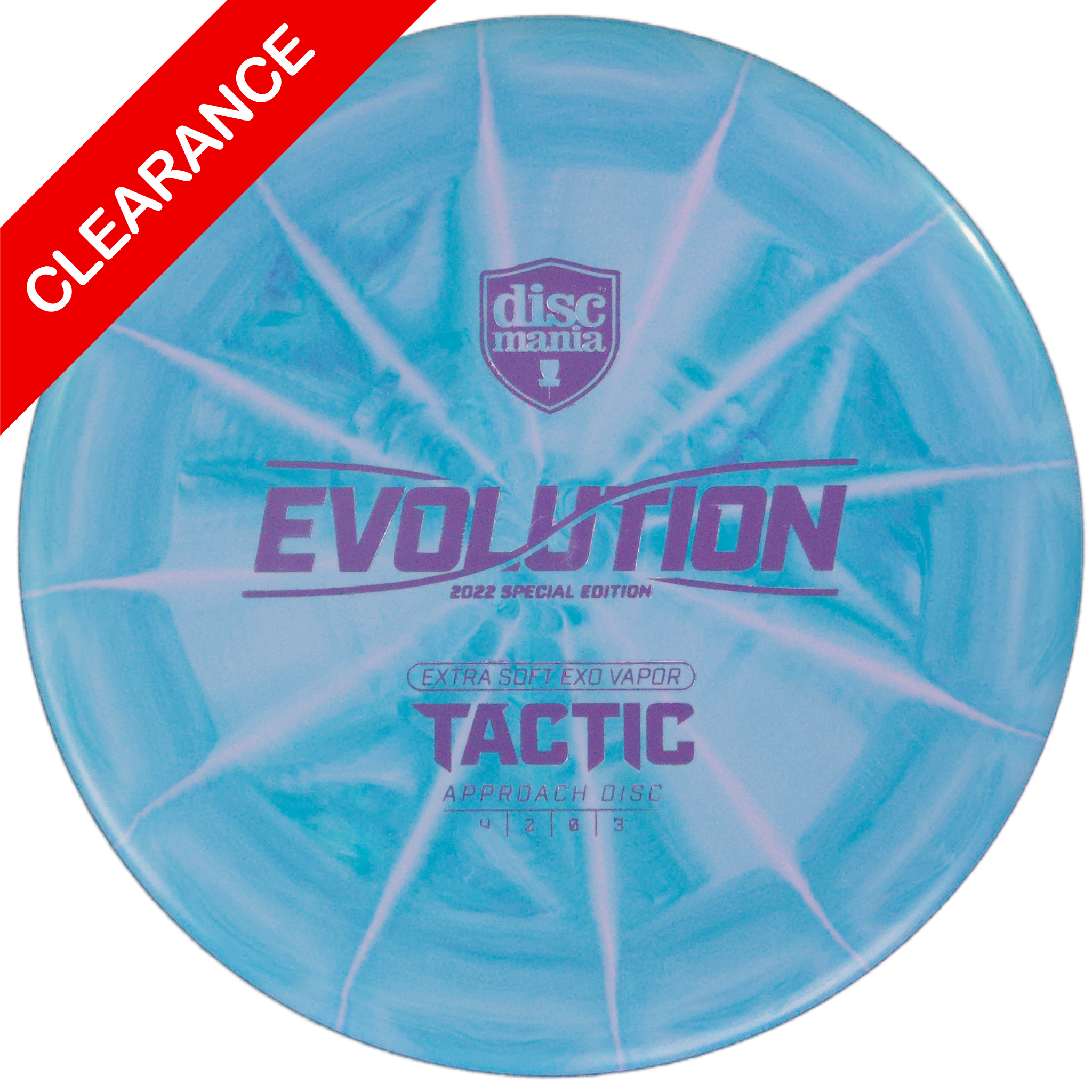 Discmania Tactic – Special Edition Extra Soft Exo Vapor