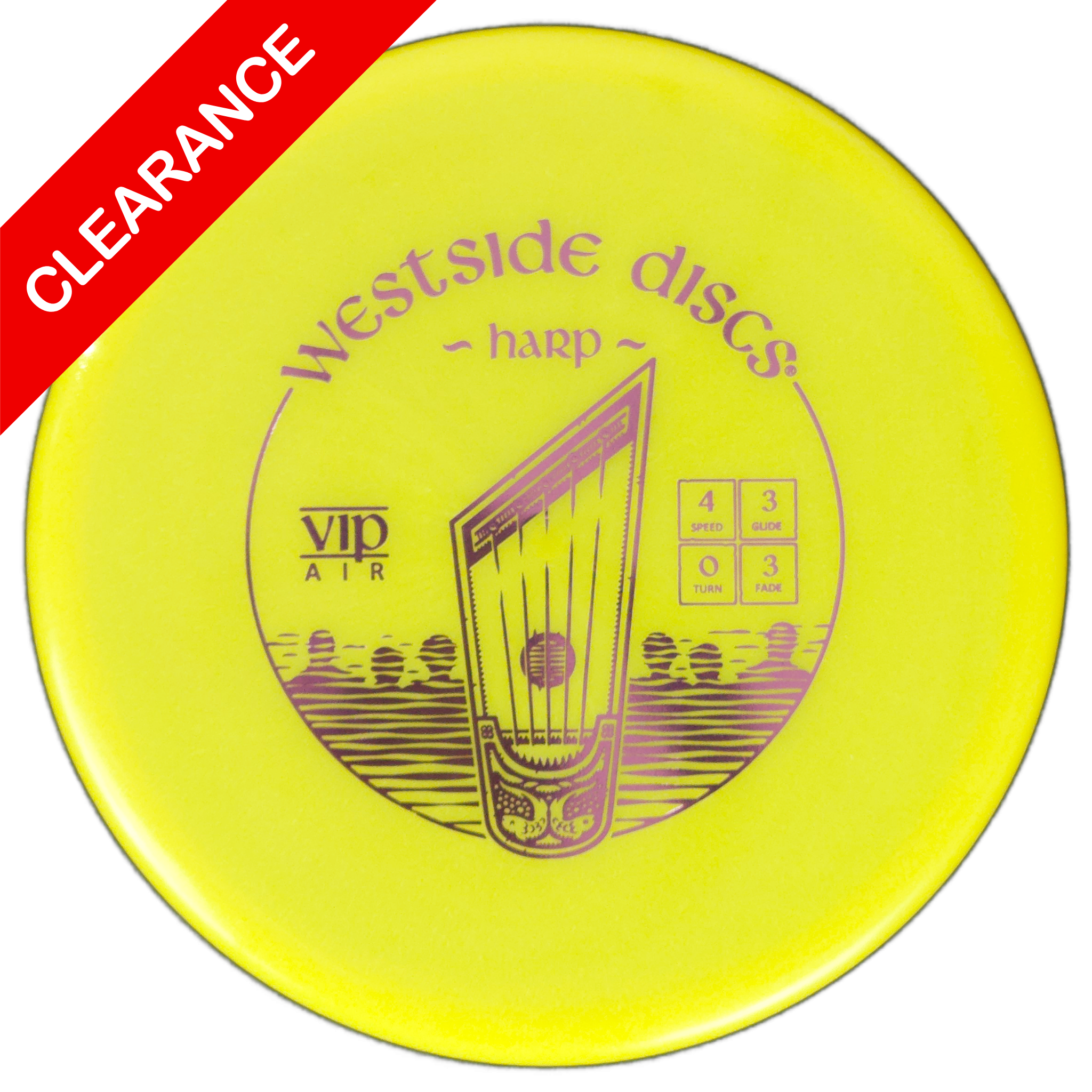 Westside Discs Harp - Lightweight Editions