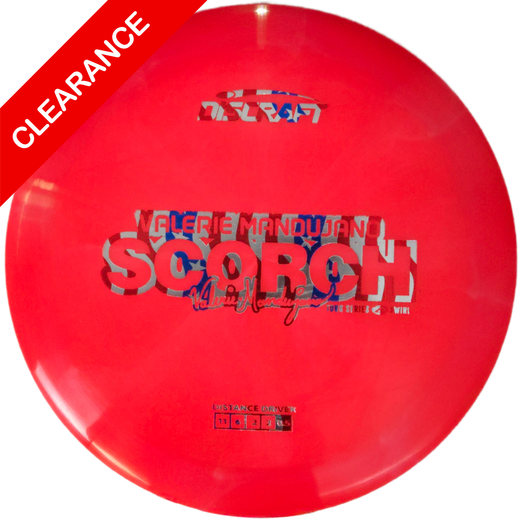 Discraft Scorch - Valerie Mandujano Tour Series Z Swirl