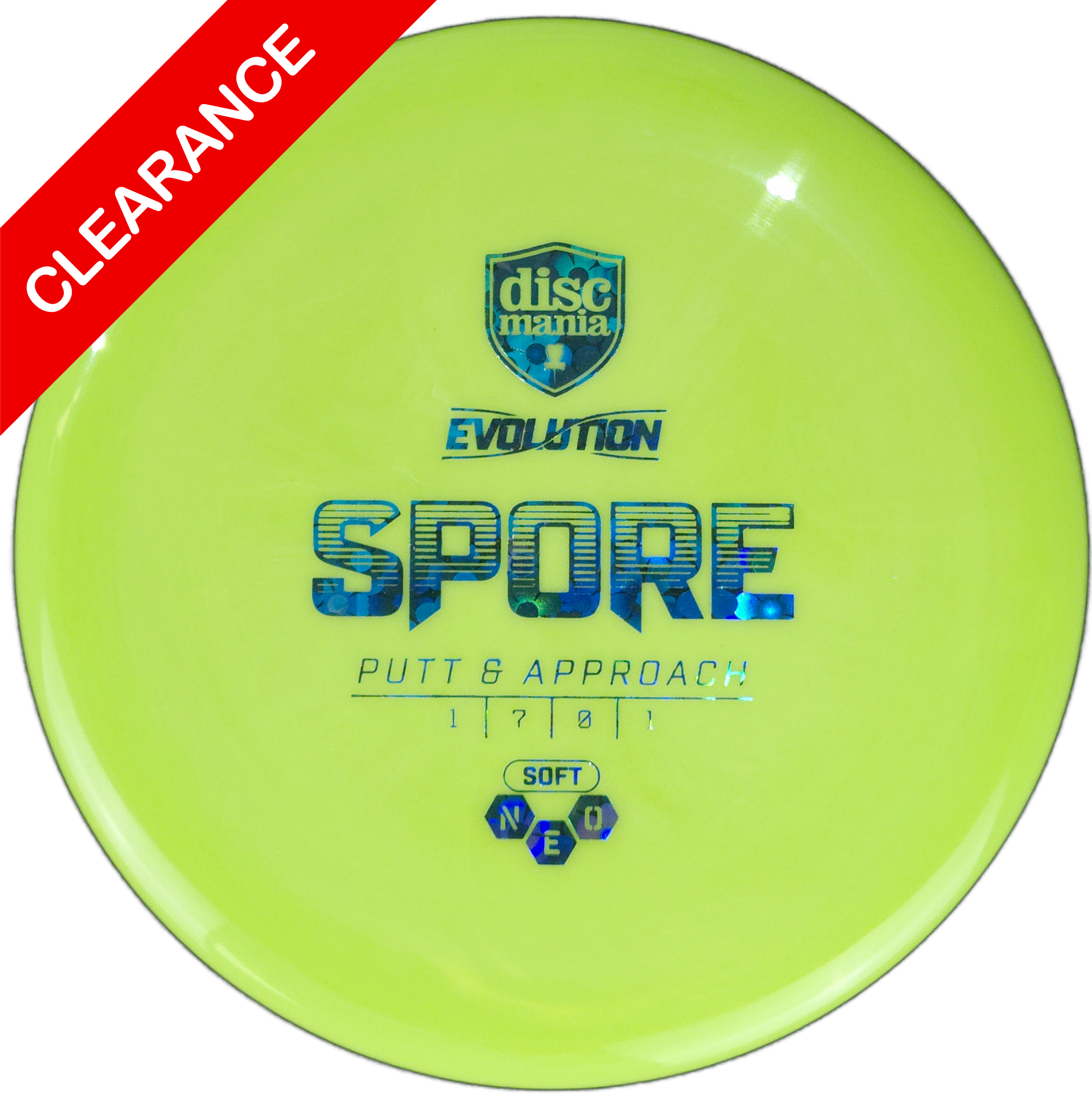 Discmania Spore – Lightweight Putt & Approach DIsc