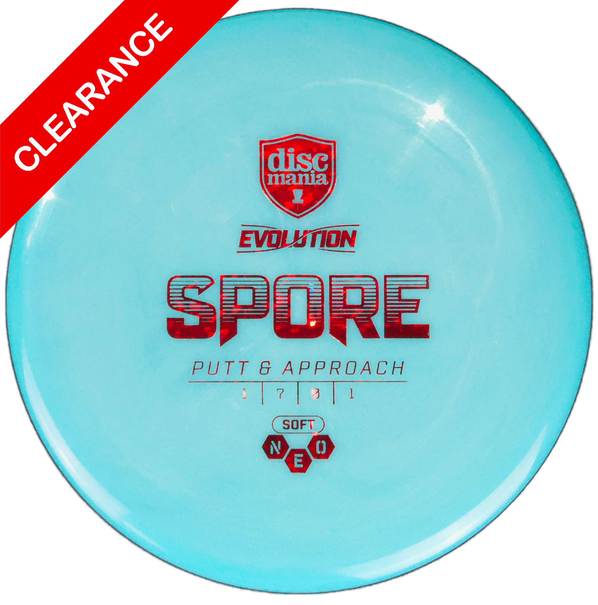 Discmania Spore – Lightweight Putt & Approach DIsc