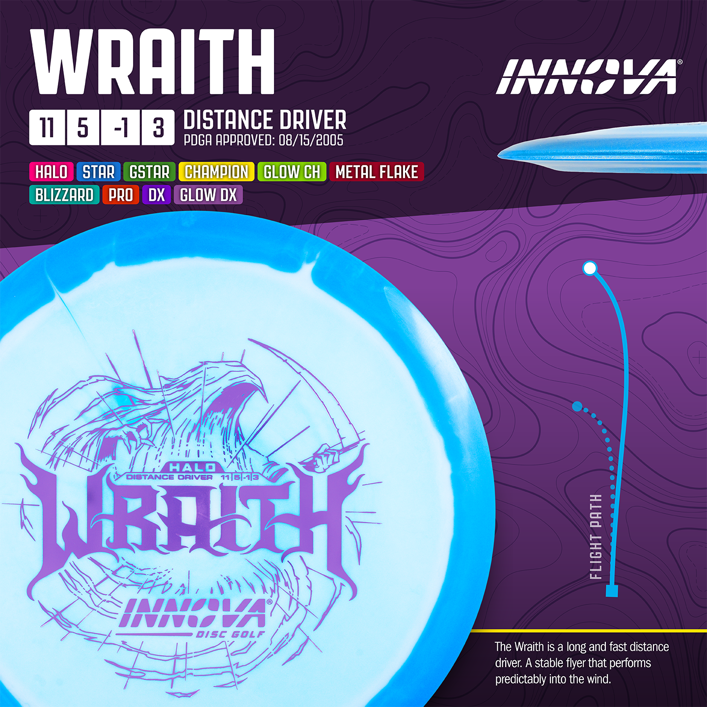 Innova Wraith - Distance Driver