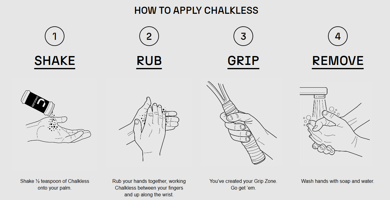 Chalkless Grip Enhancer Bottle – 8g