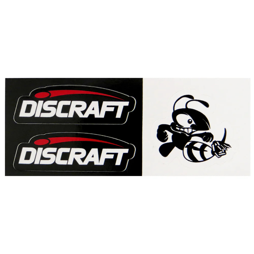 Discraft Buzzz Tri‑Panel Sticker Sheet