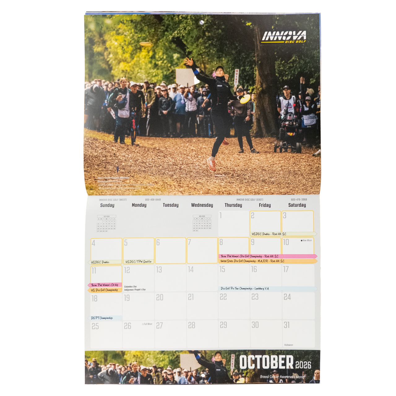 Innova Disc Golf Calendar – 2026 Edition