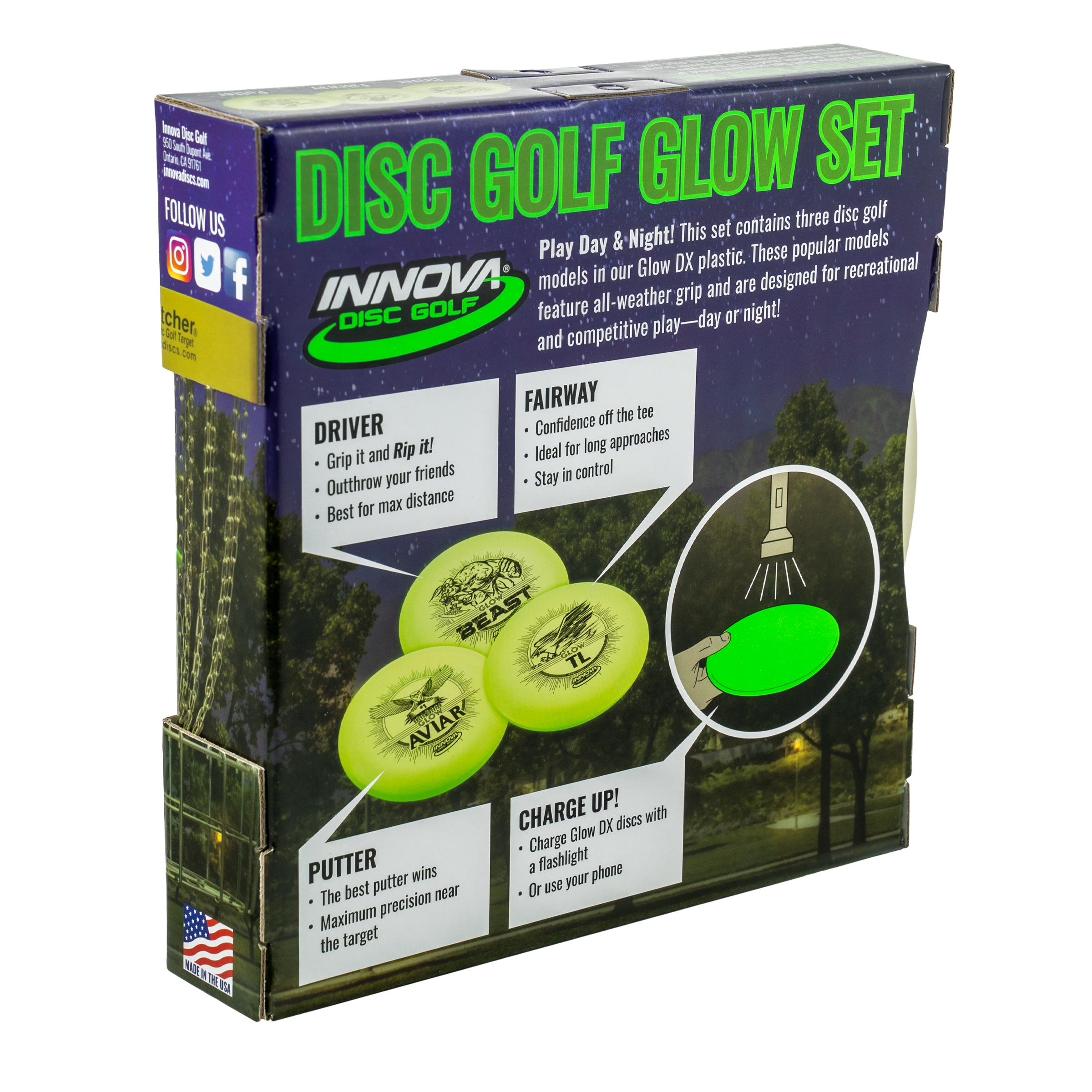 Innova 3-Disc Glow Set