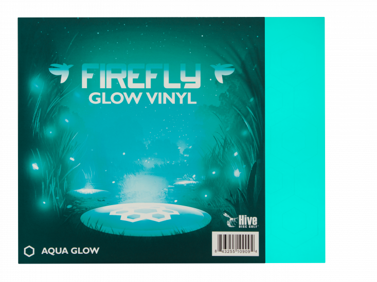 Hive Firefly Glow Vinyl – Reusable Glow Stickers for Night Disc Play