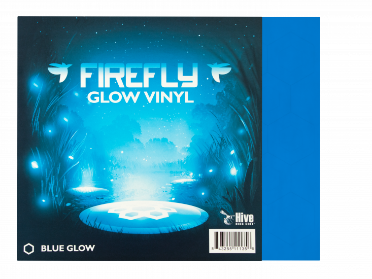 Hive Firefly Glow Vinyl – Reusable Glow Stickers for Night Disc Play