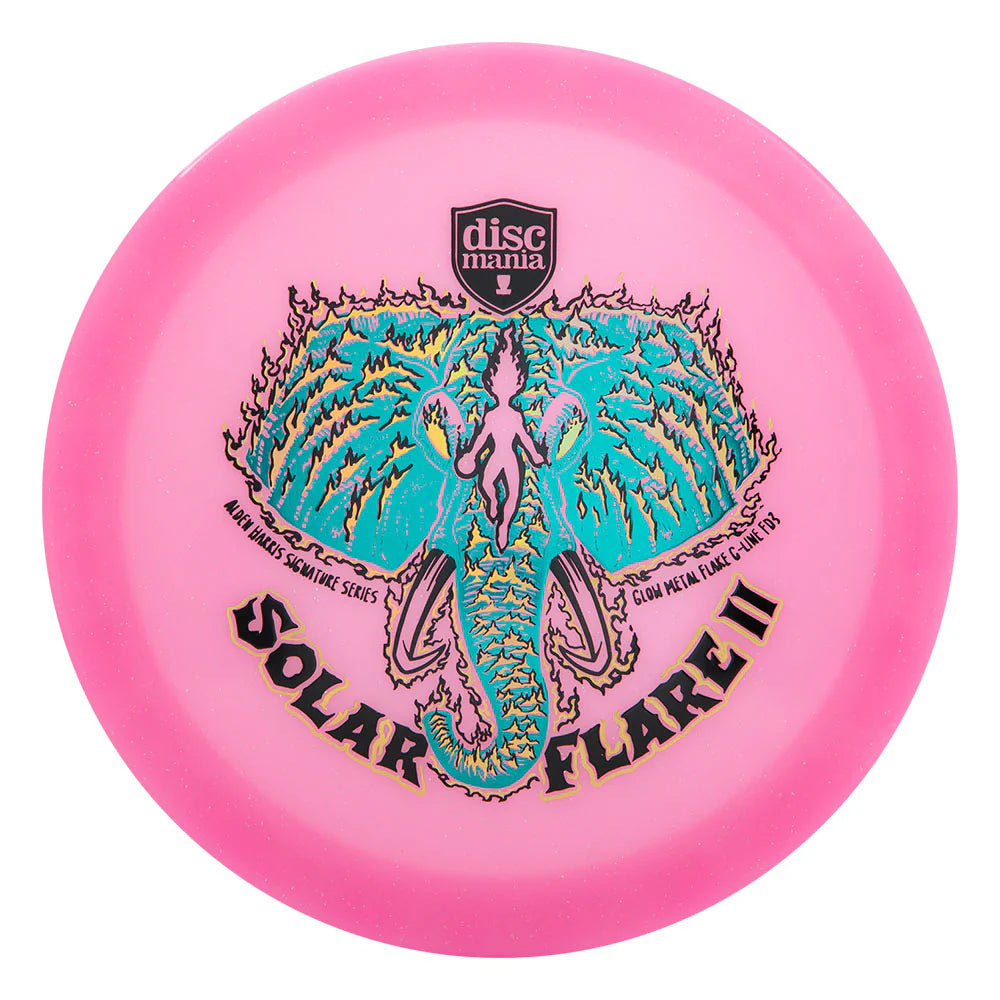 Discmania FD3 - Solar Flare 2 - Alden Harris Signature Series Glow Metal Flake C-Line
