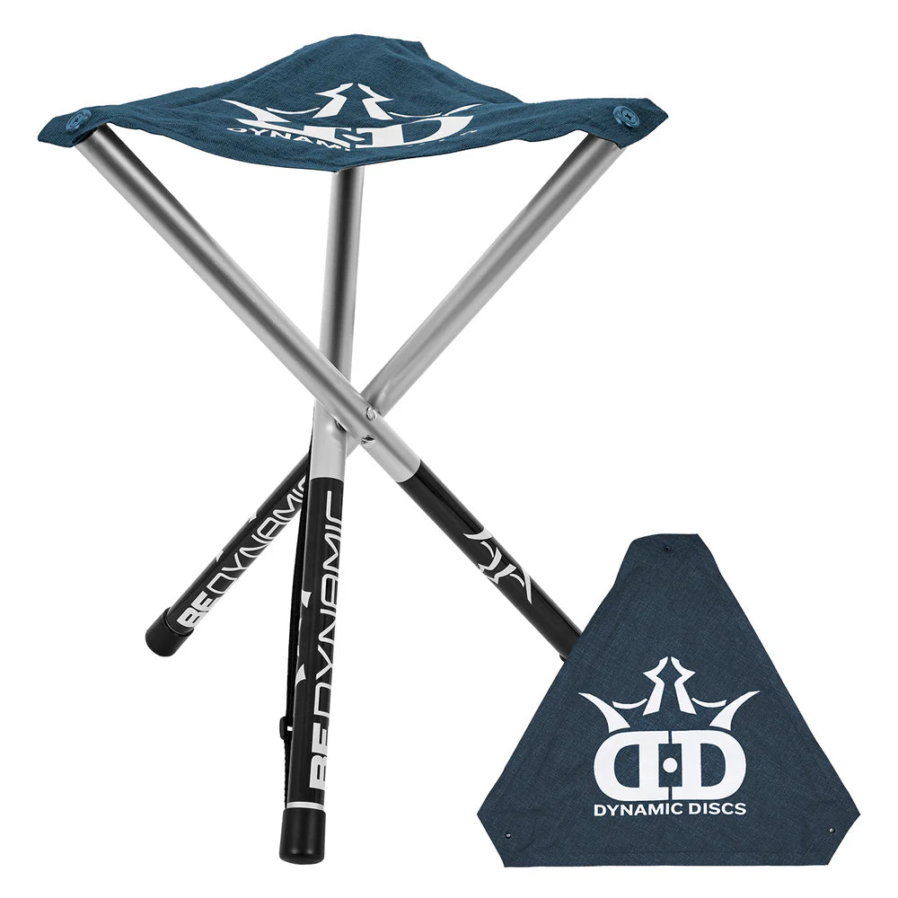 Dynamic Discs Mesh Tripod Stool Chair