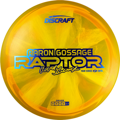 Discraft Raptor – Aaron Gossage Tour Series Z Swirl