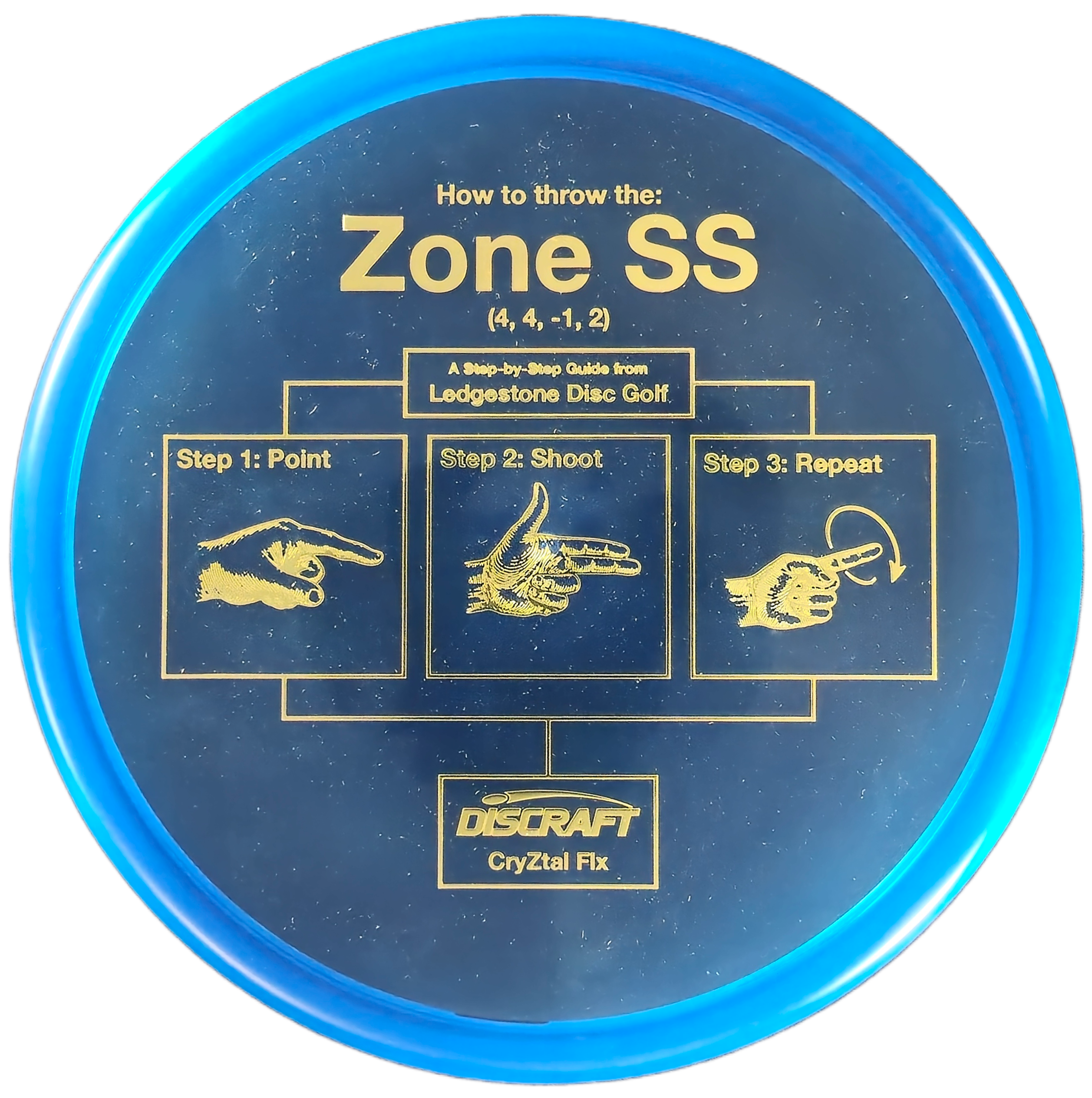 Discraft Zone SS – CryZtal FLX (Ledgestone 2026)