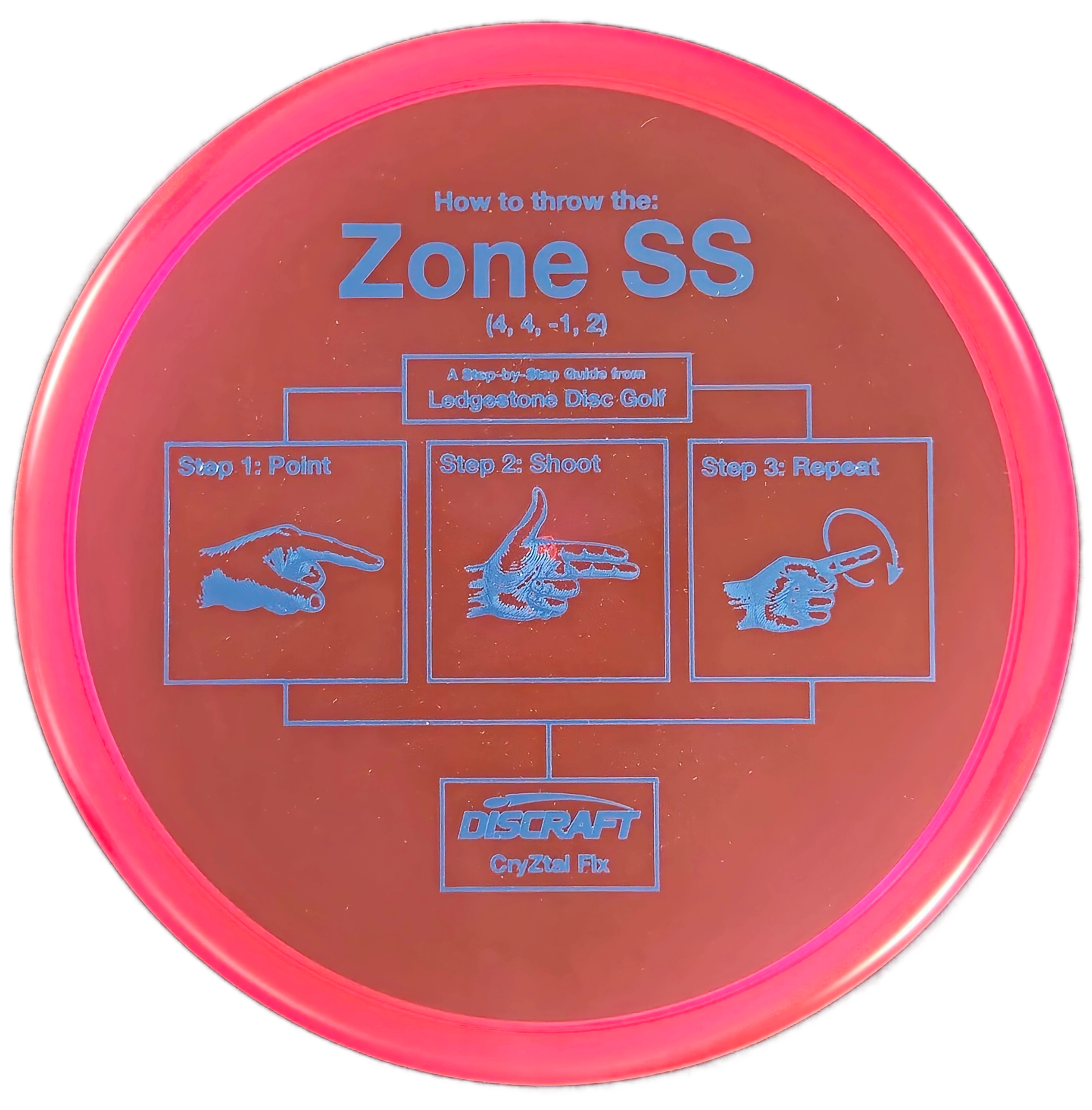 Discraft Zone SS – CryZtal FLX (Ledgestone 2026)