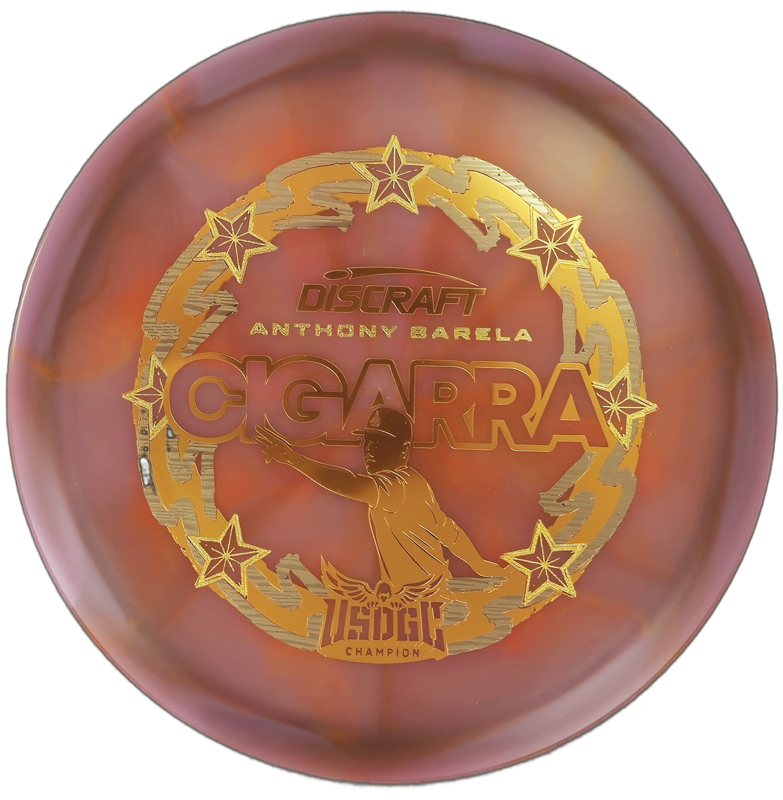 Discraft Cigarra – Z Swirl (Anthony Barela USDGC Triple Foil Edition)
