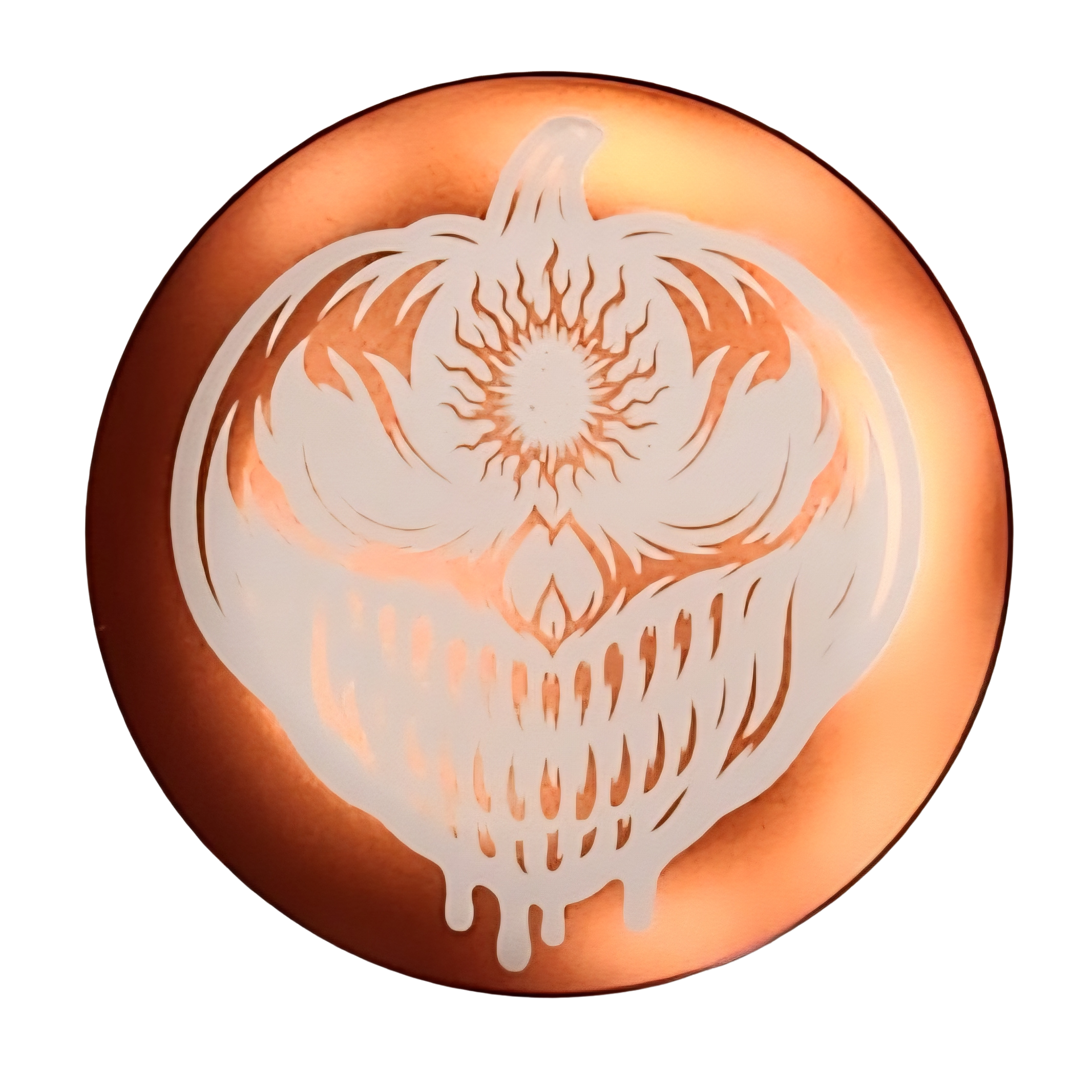 Portal Pumpkin – Metal Mini Marker